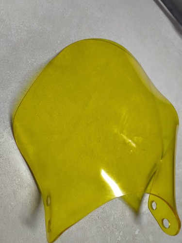 Cupolino moto giallo - giallo, in