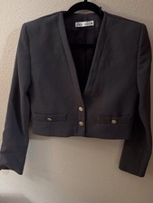Blazer donna Zara cropped con