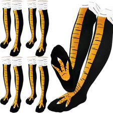 4 Paia Calze Gambe di