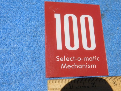 Seeburg m100a mechanism cover - m100a,