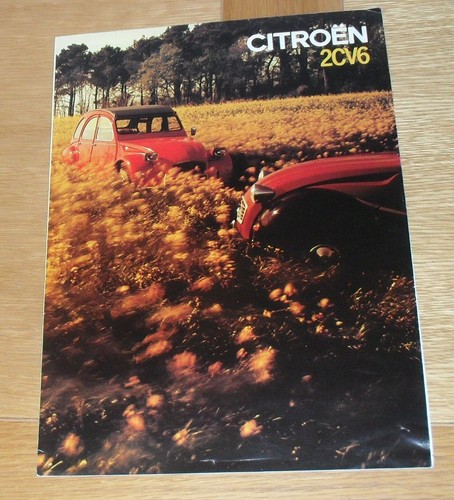 Brochure citroen 2cv6 - brochure,