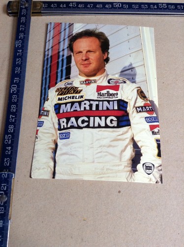 Cartolina rally racing martini - rally,