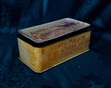 SCATOLA LATTA ALIMENTO MELLIN FASCIO LITTORIO LITO FILAM PROVVISORIA A 2 COLORI