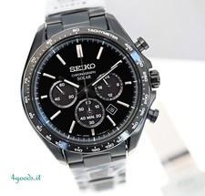 Seiko Selection SBPY169 JDM Solar Crono Finiture PVD altissimo livello NUOVO