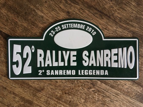 Targhe metalliche auto - , epoca