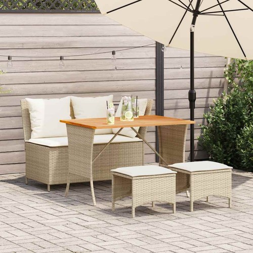 Set pranzo giardino 4 pz - da,