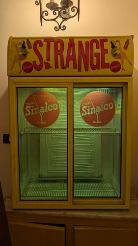 Mini frigo vetrinetta vintage - mini,