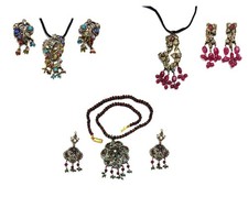 set pendenti vittoriani con C