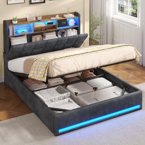 Letto contenitore matrimoniale - letto,