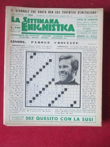 Settimana enigmistica 1934 - settimana,