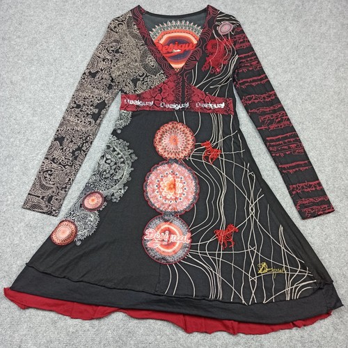 Desigual abito taglia cotone - desigual,