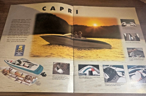 Brochure bayliner capri - bayliner, boats