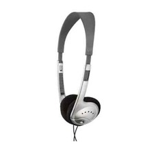 cuffia stereo per tv con cavo lungo da 6 mt controllo volume amplificato