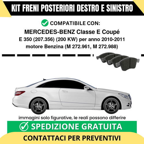 Pastiglie freno posteriori - pastiglie,