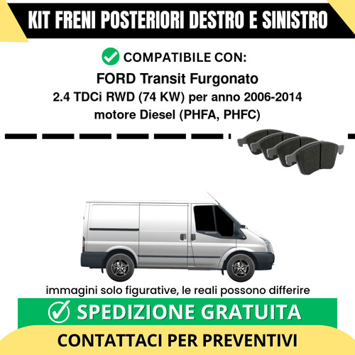 Pastiglie freno posteriori - pastiglie,
