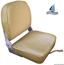 SEDILE POLTRONCINA SEDIA "PILOT" IN SKY PER BARCA GOMMONE NAUTICA BLU E SABBIA