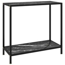 Tavolo Consolle Nero 80x35x75