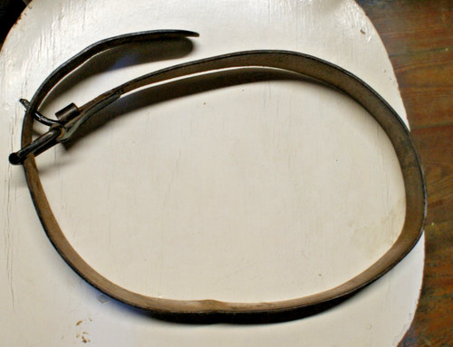 X740 cinturone cuoio anni 50 - anni, '50