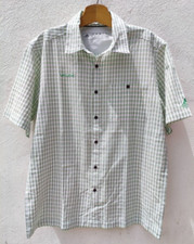 Camicia Vaude A Quadretti Uomo , Verde,Grigio,Bianco Taglia EU L