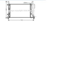 Radiatore Mercedes Classe A