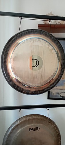 Gong paiste planetario - planetario, luna