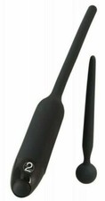 Dilatatore uretrale fetish penis urethral plug vibrante in silicone sadomaso 