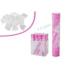 TUBO SPARA CORIANDOLI CUORI