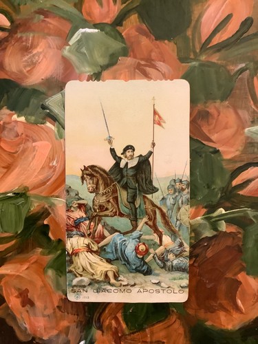 Santino san giacomo apostolo - santino,