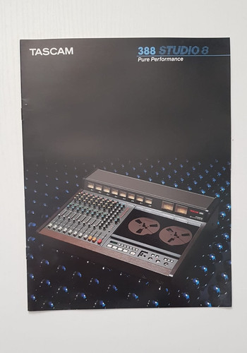 Tascam depliant brochure - tascam,