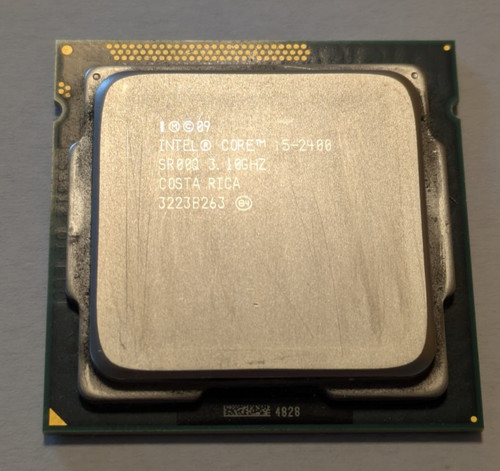 Intel core 2400 1ghz 4 - i5-2400, 3.1ghz