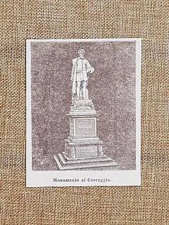 Correggio nell 800 monumento - nell'800, a