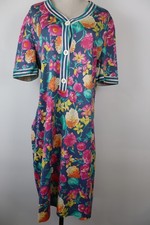 PIERRE CARDIN VESTITO SMANICATO DONNA 54 WOMAN CASUAL VINTAGE DRESS ABITO COTONE