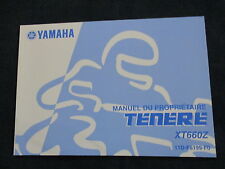 Manuale del conducente Manuel du proprietaire Yamaha XT 660 Z (11D) 2008 Tenere
