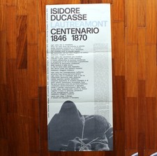 Man Ray, Dino Gavina, manifesto Isidore Ducasse Lautréaumont, Simon, Simongavina