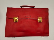 Borsa ufficio Vintage Vera pelle con manico e tracolla