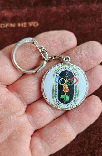 Portachiavi vintage smaltato - portachiavi,