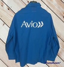 BELLISSIMA CAMICIA DA LAVORO FIAT AVIO S ANNO 2012 ITALIAN VINTAGE WORKWEAR 