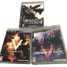 Set 3 giochi PS3 Armored Core 4 V Verdict Day testati usati