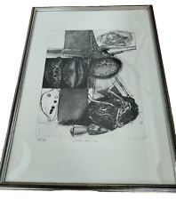 Giacomo Soffiantino  Conchiglie Acquaforte Numerata 65/99 Firmata a matita