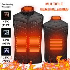 Giacca riscaldante unisex USB