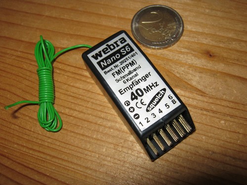 Ricevitore webra nano - ricevitore, 6