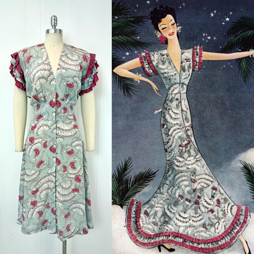 Abito hostess vintage anni - , 40