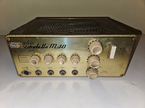 Amplificatore valvolare klemt - amplificatore,