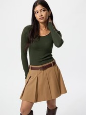 T-shirt reggiseno scollo a