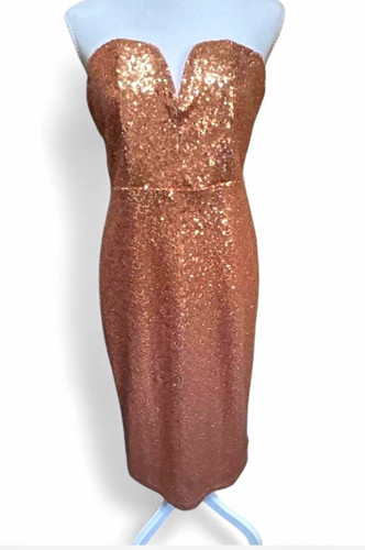 Abito tubino lascana - oro, rosa