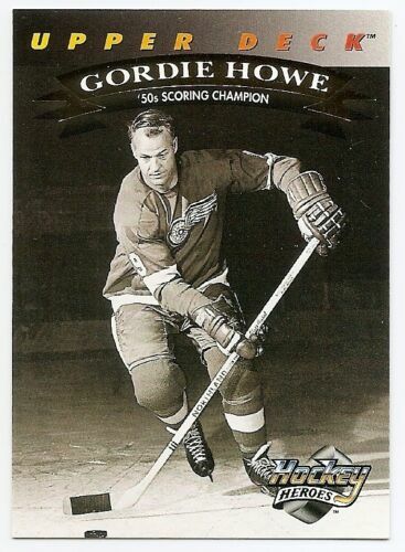 Upper deck howe hockey - 92/93,