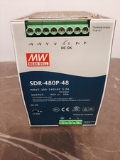 Alimentatore Switching MEAN WELL 480P-48 Imput 240VAC output 48VDC 10A barraDIN