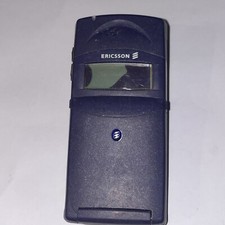 Telefono GSM retrò Ericsson T18s anni 90 nero mattoncini - raro colore blu