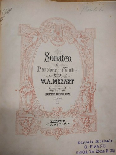 Sonaten fur pianoforte und - pianoforte,