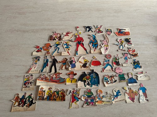 Lotto figurine cartonate - figurine,